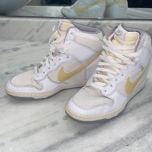 Woman’s Nike wedge heel sneakers